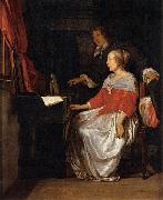 Virginal Player Gabriel Metsu